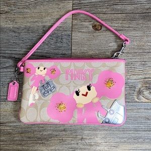 Coach Poppy Wristlet
